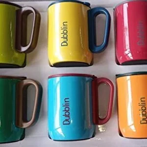 DUBBLIN Stainless Steel Mug Set - Multicolour