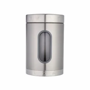 Dubblin Stainless Steel Storage jar container Fresher,2000 ml