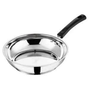 Vinod Induction Base Stainless Steel Frying Pan 22cm