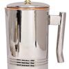 Steel Copper Jug Pitcher with Brass Knob,1500ml