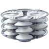 Reco Stainless Steel Idli Maker Stand 4 Plate(16 Slot)