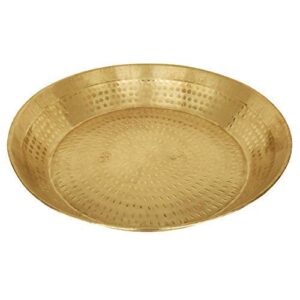 Pure Brass/Pital Platter/Parat,Large,19 inches