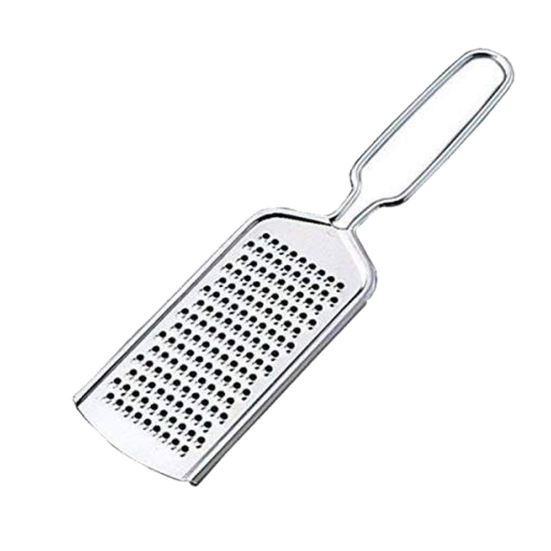 Stainless Steel Cheese Grater with Natural Wood Handle for Parmesan Cheese  Lemon, Ginger, Cheese, Nutmeg, Potato, Chocolate and Garlic Small