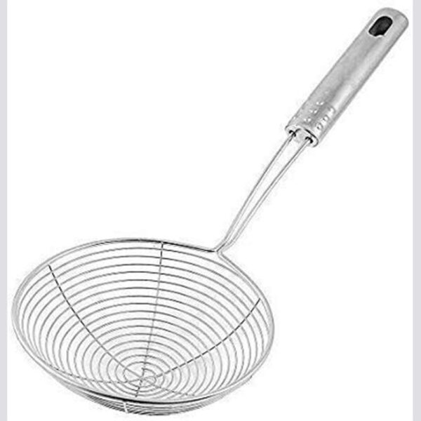 Stainless Steel Deep Frying Spoon,Oil Strainer,Net Fryer