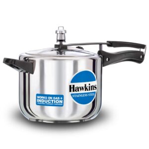 Hawkins Stainless Steel Pressure Cooker,5L