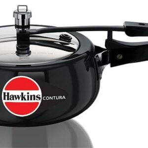 Hawkins Contura Black Pressure Cooker,2L
