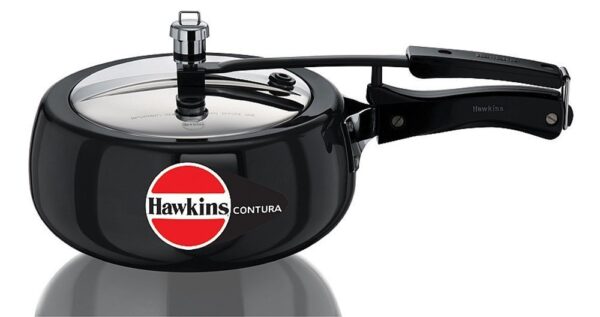 Hawkins Contura Black Pressure Cooker,2L