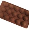 Silicone Chocolate Mould Smiley Shape,15 Cavities