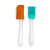 Multicolour Silicone Spatula And Pastry Brush
