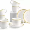 Cello Cup & Saucer Medium, 12Pc, White