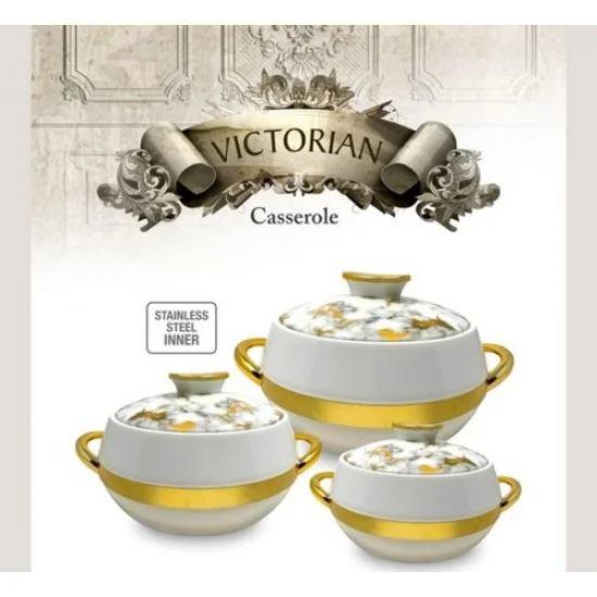 Jaypee Casserole Victorian Set Of 3