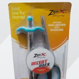 Zen -X Decent Pack (Gas Lighter and Scissors)