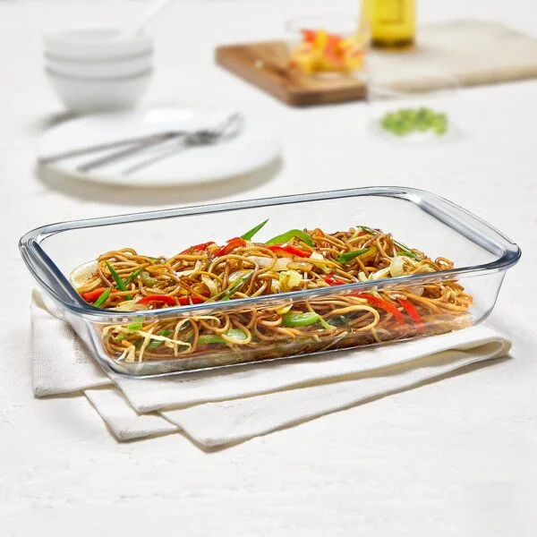 Borosil Rectangular Dish 1.5 Litre