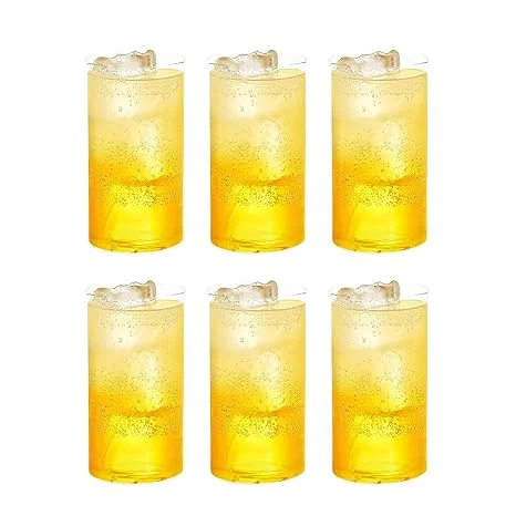 Sanjeev Kapoor Treviso Borosilicate Glass Set of 6 pcs,330 ml