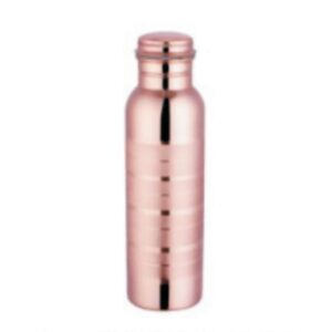 Shree Krishna Silver Touch Copper Water Bottle,1L
