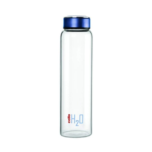 Cello H2O Borosilicate Glass Water Bottle,1000ml
