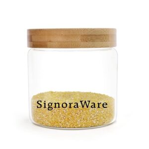 Signoraware Glaze Borosilicate Food Jars,600ml